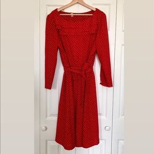 Ditsy Print Vintage Dress